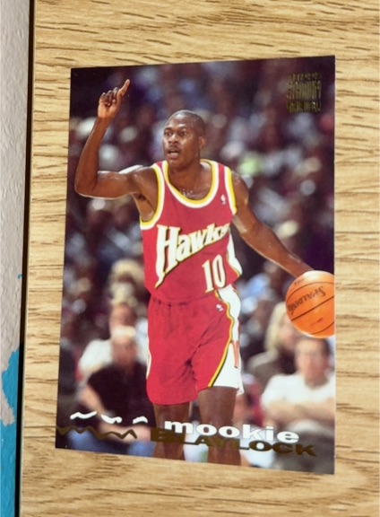 1992 Fleer #23 Mookie Blaylock — front