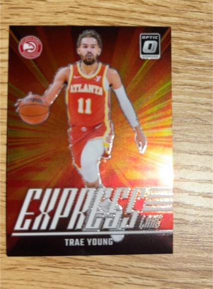 2020 Donruss Optic Express Trae Young — front