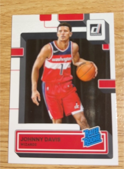 2021 Donruss #1 Johnny Davis — front
