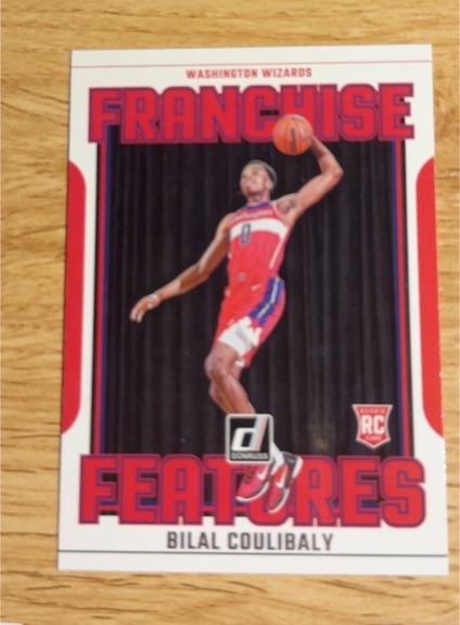 2023 Donruss Franchise Features Bilal Coulibaly — front