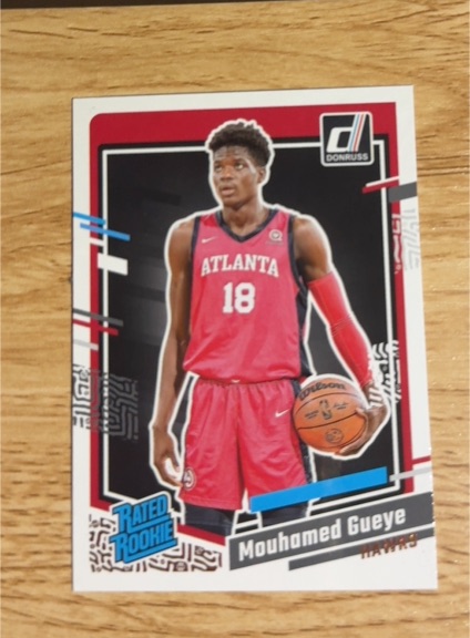 2021 Donruss #18 Mouhamed Gueye — front