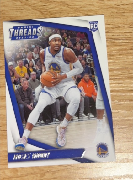 2021 Panini Threads #RC Moses Moody — front