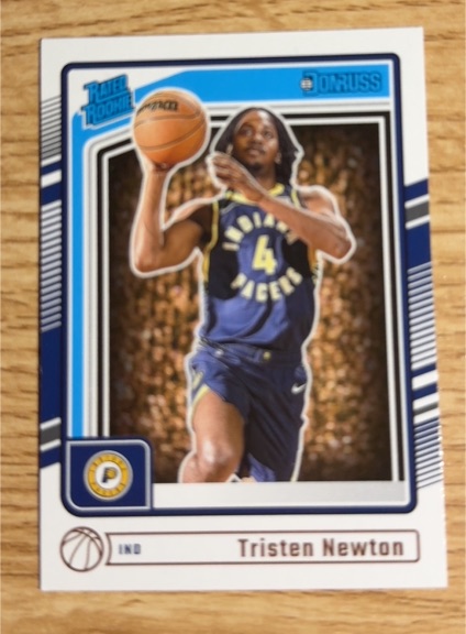 2022 Donruss #286 Tristen Newton — front