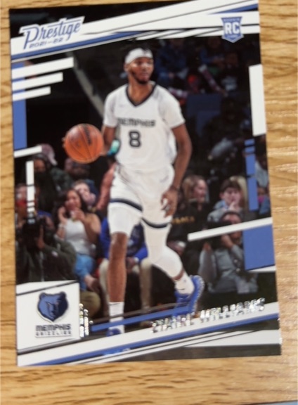 2020 Panini Prestige #8 Ziaire Williams — front