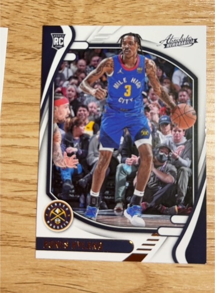 2021-22 Panini Absolute Memorabilia #204 Bones Hyland — front