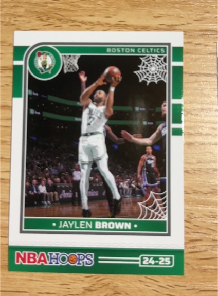 2024 NBA Hoops #24-25 Jaylen Brown — front