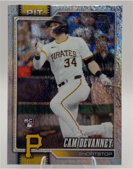 2022 Topps Series 1 #34 Cam Devanney — front