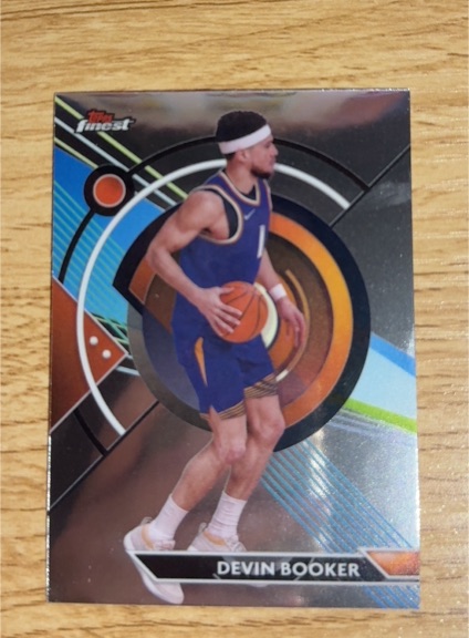 2021 Panini Finest #1 Devin Booker — front