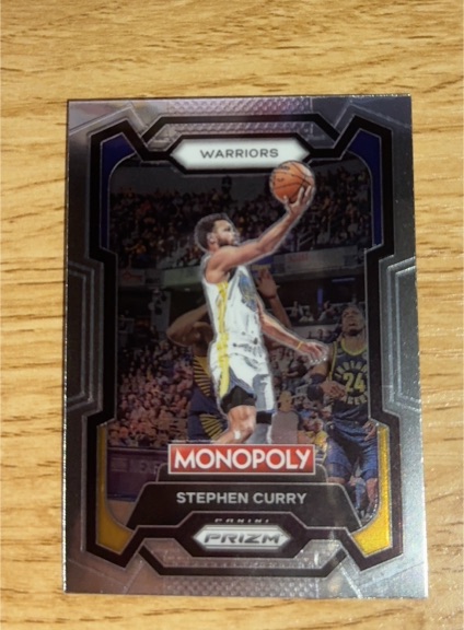 2021 Panini Prizm Monopoly #MON-1 Stephen Curry — front