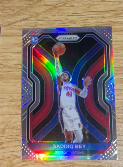 2020 Panini Prizm #41 Saddiq Bey — front