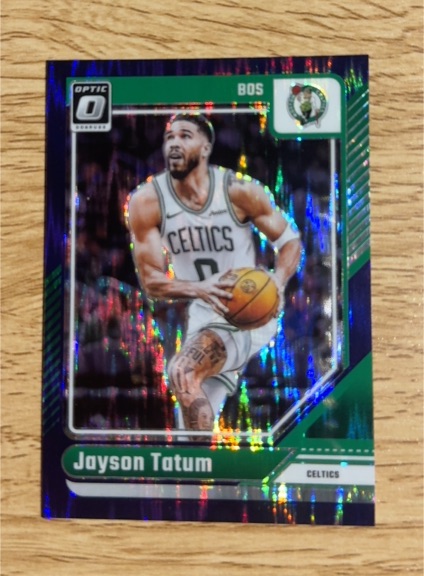 2020 Donruss Optic #0 Jayson Tatum — front