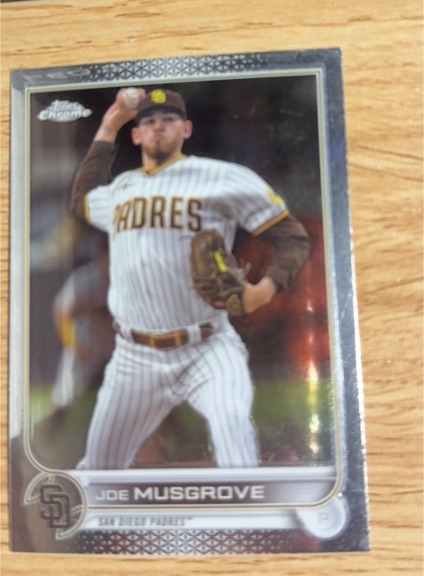 2020 Topps Chrome #64 Joe Musgrove — front