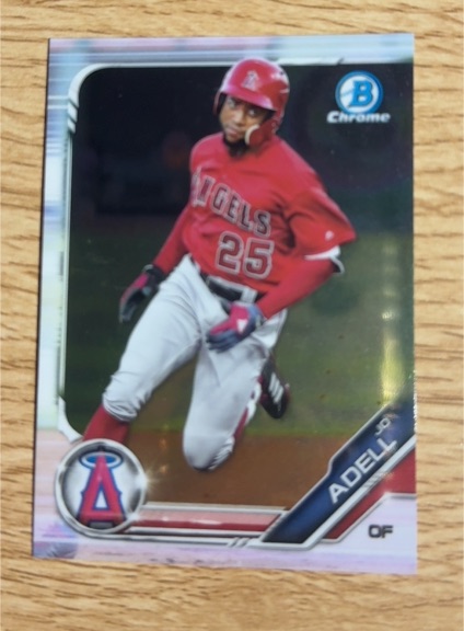 2020 Bowman Chrome #BCP-25 Jo Adell — front
