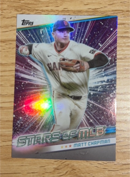 2023 Topps Stars of MLB Matt Chapman — front