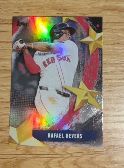 Topps Rafael Devers — front