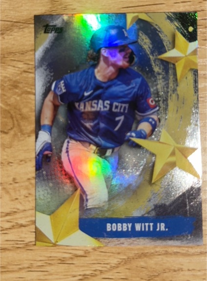 2022 Topps #7 Bobby Witt Jr. — front