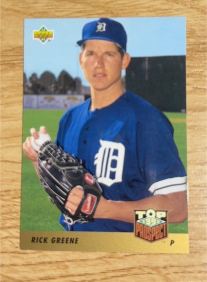 1993 Upper Deck #199 Rick Greene — front