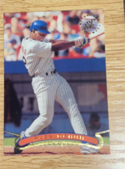 1993 Fleer #548 Alex Rodriguez — front