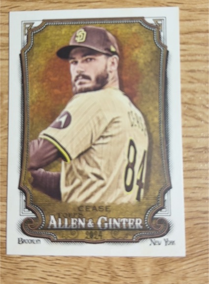 2021 Topps Allen & Ginter #321 Joe Musgrove — front