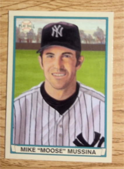 1990 Play Ball Mike "Moose" Mussina — front