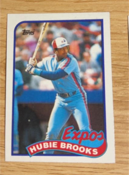 1984 Topps #100 Hubie Brooks — front