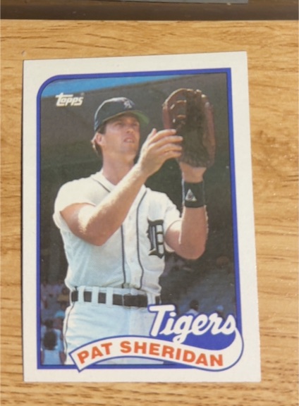 1987 Topps #350 Pat Sheridan — front