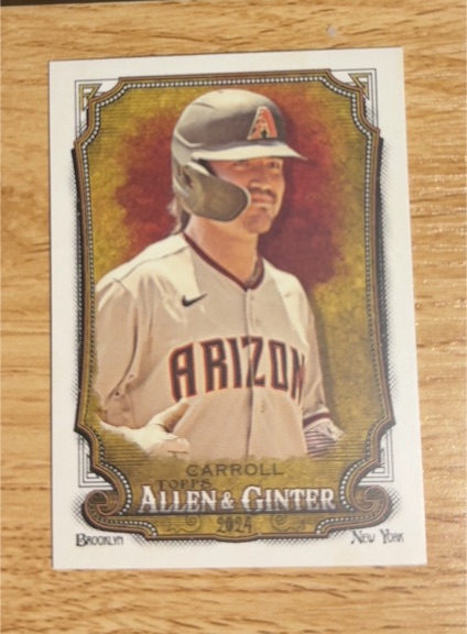 2021 Topps Allen & Ginter #2021 Carroll — front