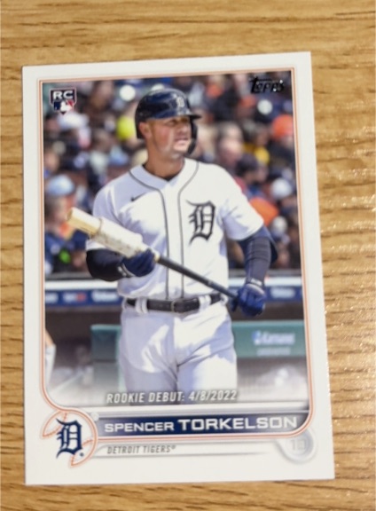 2022 Topps #19 Spencer Torkelson — front