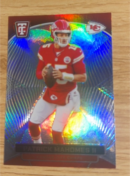 2020 Panini Temple #1 Patrick Mahomes II — front