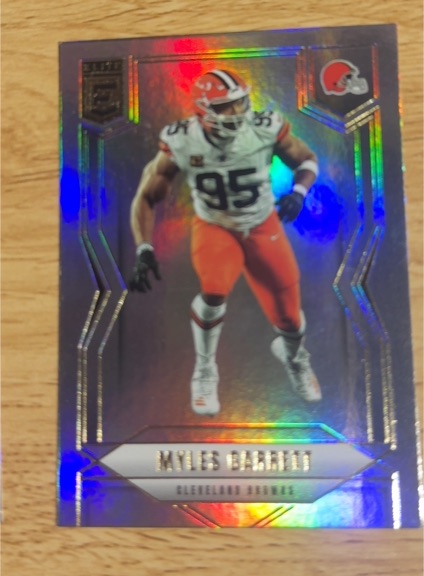 2020 Panini Contenders Optic #95 Myles Garrett — front