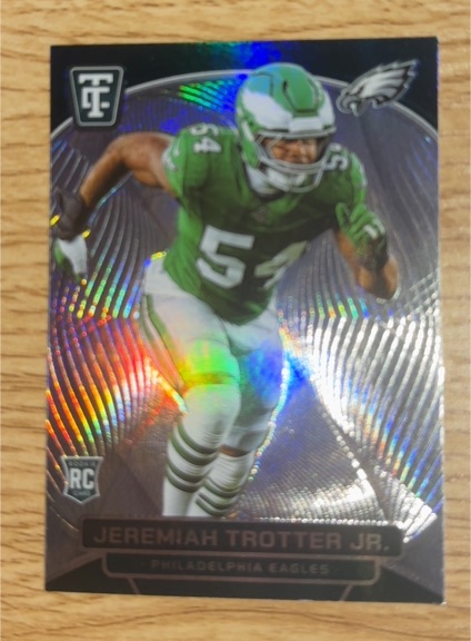 2022 Panini Totally Football #54 Jeremiah Trotter Jr. — front
