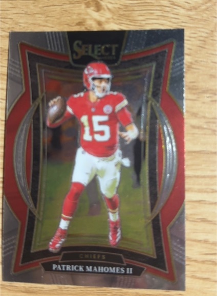 2020 Panini Select #15 Patrick Mahomes II — front