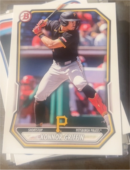 2023 Bowman Konnor Griffin — front