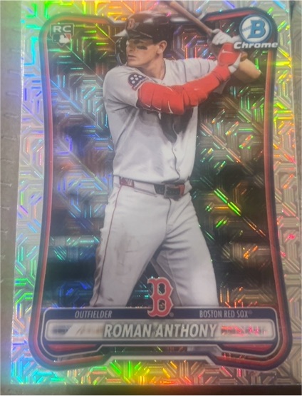 2021 Bowman Chrome #BRC-RA Roman Anthony — front
