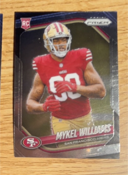 2022 Panini Prizm #203 Mykel Williams — front