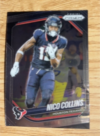2020 Panini Prizm #268 Nico Collins — front