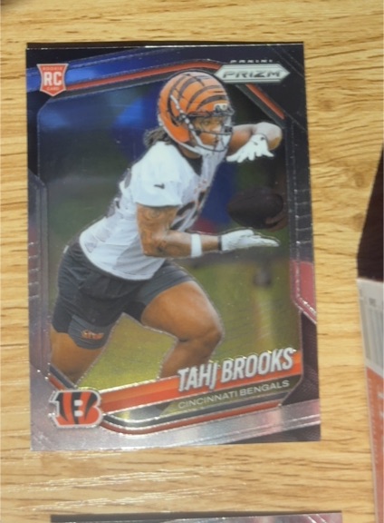 2023 Panini Prizm #268 Tahj Brooks — front