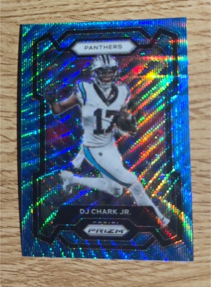 2020 Panini Prizm #17 DJ Chark Jr. — front