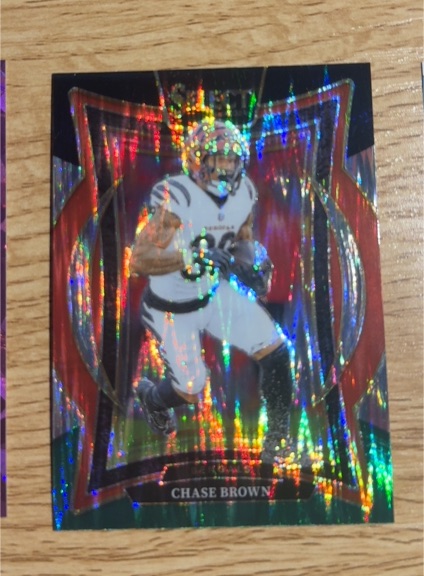 2023 Panini Prizm #5 Chase Brown — front