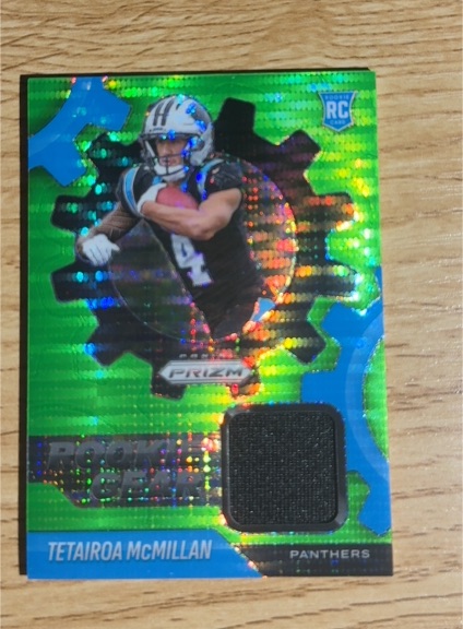 2022 Panini Prizm Rookie Gear Tetairoa McMillan — front