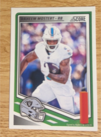 2022 Score #225 Raheem Mostert — front