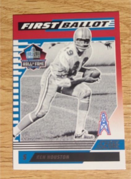 1991 Score #5 Ken Houston — front
