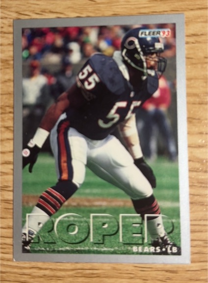 1993 Fleer #55 Brian Urlacher — front