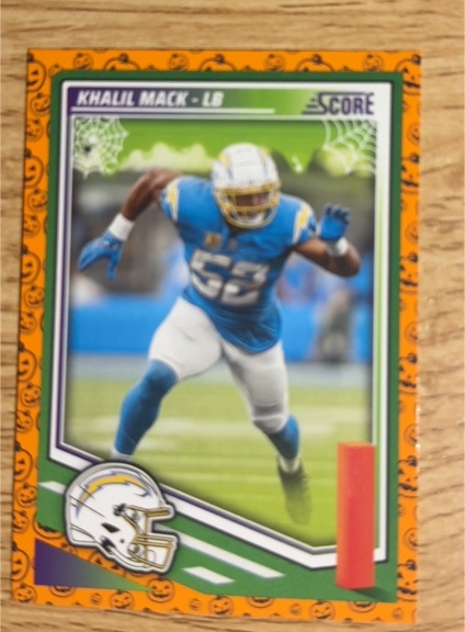 2022 Score #LB Khalil Mack — front