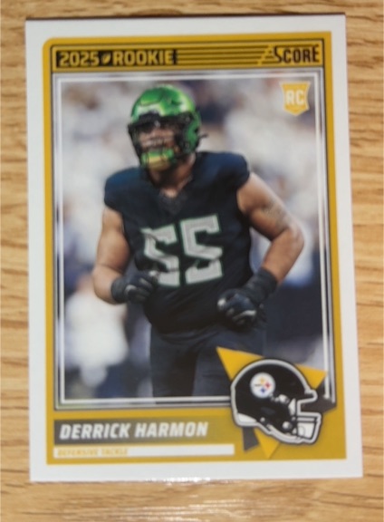 2025 Score #Derrick Harmon — front