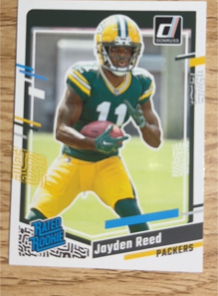 2022 Donruss #11 Jayden Reed — front