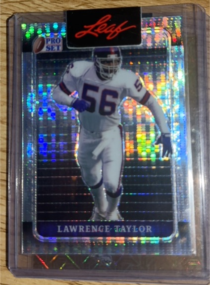 1991 Leaf Pro Set #56 Lawrence Taylor — front