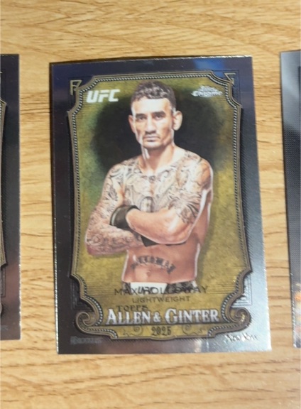 2023 Topps Allen & Ginter #25 Max Holloway — front