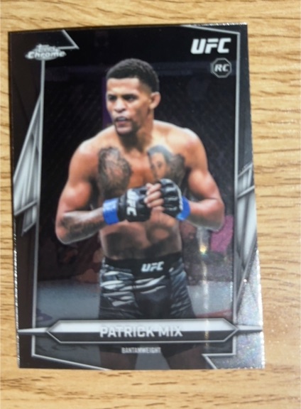2020 Topps Chrome UFC #RC Patrick Mix — front