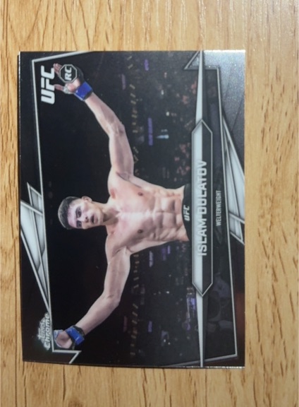 2021 Topps Chrome UFC #RC Islam Makhachev — front